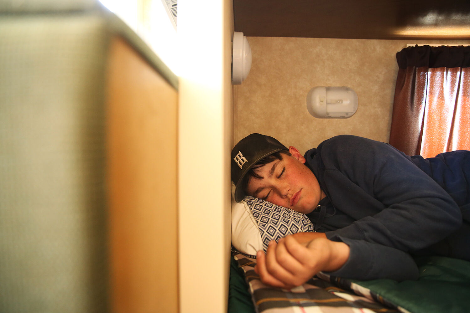 Joe was the first to crash